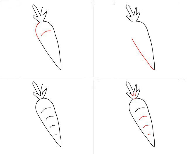 बच्चों के साथ सबक: चरणों में गाजर कैसे निकालें